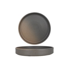 Bonna Farfurie ad&acirc;ncă - Hornfels - Porţelan - 23 cm (865cc) - set de 6