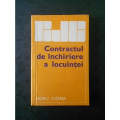 DORU COSMA - CONTRACTUL DE INCHIRIERE A LOCUINTEI