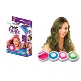 Creta pentru colorat parul Hot Huez, temporara, roz, albastru, fucsia, verde
