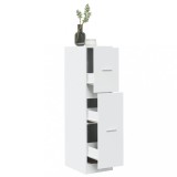 vidaXL Dulap Farmacie Alb 30x41x118cm Lemn Prelucrat | Dulap Hol, Depozitare, Sertare | Mobilier Multifunctional