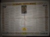 Calendar de perete crestin ortodox - din anul 1988