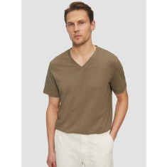 s.Oliver Tricou barbati cu anchior, Regular fit, din bumbac, Maro, S