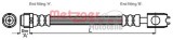 Conducta / cablu frana VW PASSAT Variant (3A5, 35I) (1988 - 1997) METZGER 4116215