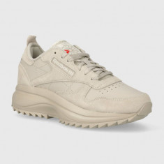 Reebok Classic sneakers din piele Classic Leather culoarea bej, 100074381