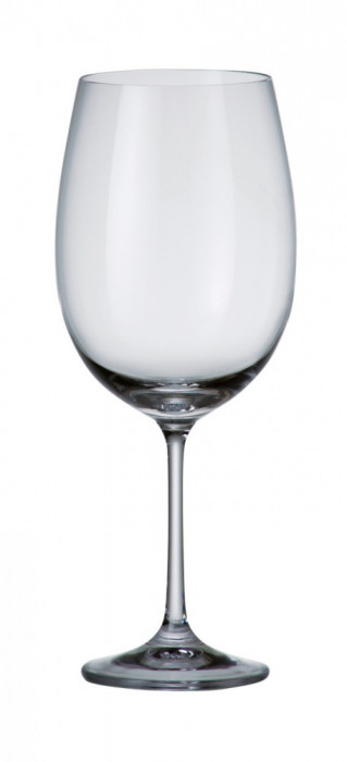 Set 6 pahare vin rosu 640 ml Bohemia Crystalite model Barbara COD: 655