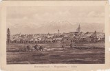 CP SIBIU Hermannstadt vedere generala ND(1917), Circulata, Fotografie