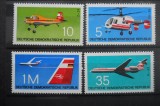 SERIE GERMANIA DDR, TRANSPORTURI MNH, Nestampilat