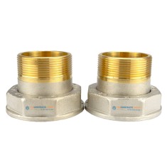 Sistem prindere contor gaz G25 2&amp;quot; 1/2, Proconstructo Group, doua bucati olandezi din alama