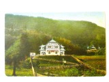 Rară! Carte poștală circulată 1913 Căciulata:Vila Cozia