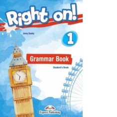 Curs engleza Right on! 1 Grammar Book Student&#039;s Book cu Digibook App - Jenny Dooley