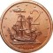 Insulele Cook 2 Cents 2010 - Elizabeth II ,19,8 mm, KM-757 UNC !!!