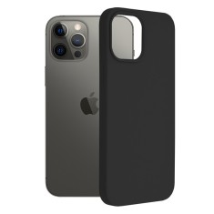 Husa telefon iPhone 12 Pro Max - Techsuit Soft Edge Silicone - Black