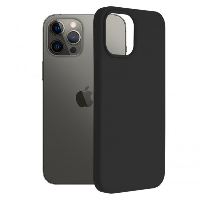 Husa telefon iPhone 12 Pro Max - Techsuit Soft Edge Silicone - Black foto