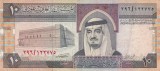 BANCNOTA ARABIA SAUDITA 10 RIYALS