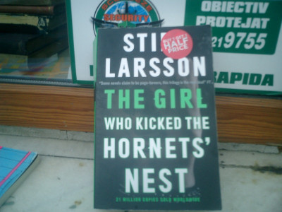 The Girl Who Kicked the Hornet&amp;#039;s Nest - Stieg Larsson foto