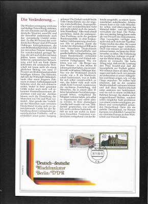 Germania FDC 1990 foto