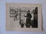 Mini fotografie 72 x 58 mm cu ofiteri nazisti WWII