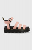 Cumpara ieftin Dr. Martens sandale de piele Blaire femei, culoarea roz, cu platformă DM30706329