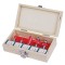 Set 5 freze profilate Router bits &oslash;8mm tip B, Raider 158301