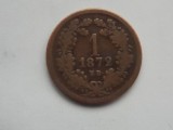 1 Krajcz&aacute;r (K&bull;B&bull;) 1872 Ungaria