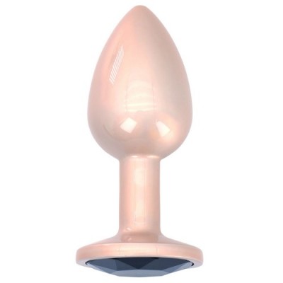 Dopuri cu bijuterie - ToyJoy Fericire Stralucesti ca o Stea Dop Anal Auriu cu Bijuterie Eleganta si Sclipire foto