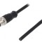 Mufă M12 4 Pin Tată Drept Ethernet IP65/IP67 30V 4A
