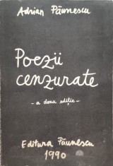 Poezii Cenzurate A Doua Editie - Adrian Paunescu , E107