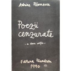 Poezii Cenzurate A Doua Editie - Adrian Paunescu , E107