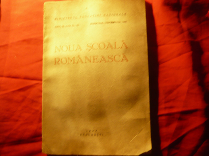 Noua Scoala Romaneasca 1946 nr. nov.-dec. , 174 pag