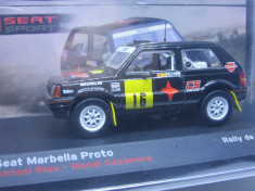 Macheta Seat Marbella Proto Ixo / Altaya 1:43 foto