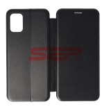 Husa Flip Cover Samsung Galaxy A51, Black, Protectie Completa, Premium