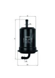 Filtru combustibil Suzuki Grand Vitara I, Grand Vitara I Autoturism De Teren, Deschis Motor 1.6 4x4, 1.6 4x4, 2.0 4x4, 2.0 4x4, 2.0 4x4, diam. 55.5