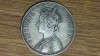India Britanica - bijuterie argint 917 - 1 rupee 1862 - Victoria tanara - senzationala !, Asia
