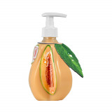 Sapun Lichid cu Pompita Savelle, 375ml, Parfum de Pepene Galben, Sapun Lichid, Sapun Lichid Savelle, Sapun Lichid cu Parfum, Sapun pentru Maini, Sapun