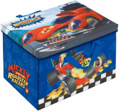 Cutie pentru depozitare jucarii transformabila Mickey Mouse and The Roadster Racers foto