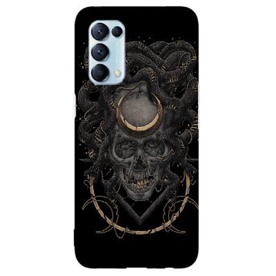 Husa compatibila cu Oppo A5 (2020) model Death of Medusa, Silicon, TPU, Viceversa foto