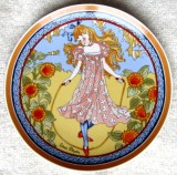 Cumpara ieftin Heinrich Villeroy &amp; Boch.Desen de Louis Payen -UNICEF 1978 &quot;Copii Lumii&quot;-Europa
