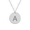 Colier Argint 925 Personalizat cu Initiala, Banut - Bijuterie unicat, Cadou special