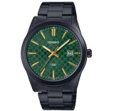Cumpara ieftin Ceas Barbatesc Casio Collection MTP-VD03B-3AUDF, Quartz, Analog, Inox, Verde, Rezistent Apa