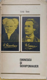Eminescu si Schopenhauer - Liviu Rusu, 1966, Editura Pentru Literatura, Biografii, Carte Cartonata
