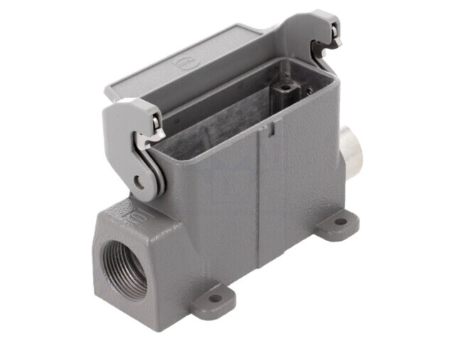 Carcasă aluminiu HARTING Han 16A IP65 cu clichet