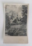 Carte postala circulata, 1938 &ndash; Castelul Peles, Sinaia