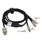 Cablu Fast 100W 3in1 Micro Tip C IOS CA-880 2B045 XXM