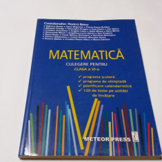 Matematica. Culegere Pentru Clasa A VI-a - Florica Banu RM4