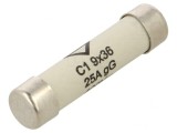 Siguranță GG 25A 400VAC Industrială Cilindrică, Hager