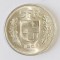 ELVETIA 5 FRANCI 1967 ARGINT AUNC UNC CU LUCIU ( CITITI DESCRIEREA )