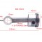Biela, piston si segmenti 47mm pentru compresor de aer NR.567
