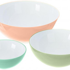 MagicHome, bol pentru salată, 0,6/1,5/3 litri, set de 3