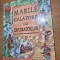 atlas pentru copii - marile calatorii ale exploratorilor - 14 harti ilustrate - din anul 2007 - coperti cartonate, format mare