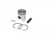 Set Piston MBK K1-2T 50cc 39.01mm Wstandard WS-01-02-94, 2 Segmenti, Bolt 13mm